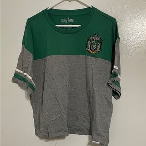 Warner Bros. Green and Gray Harry Potter T-Shirt